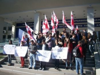                 სტუდენტების პროტესტი სოჭის ოლიმპიადას