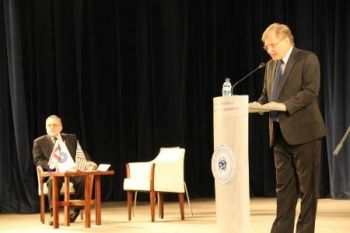 მულტიმედიის ცენტრის გახსნა თსუ–ში და რიჩარდ ნორლანდის შეხვედრა სტუდენტებთან 