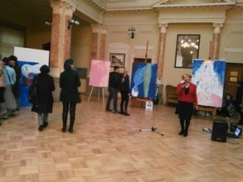 თამთა დოლიძის ნახატების გამოფენა 