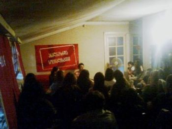 ახალგაზრდების შეხვედრა ჟურნალისტ შოთა გაგარინთან