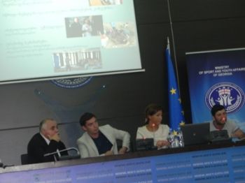 სპორტისა და ახალგაზრდობის საქმეთა მინისტრისა და აზერბაიჯანელ ჟურნალისტთა შეხვედრა