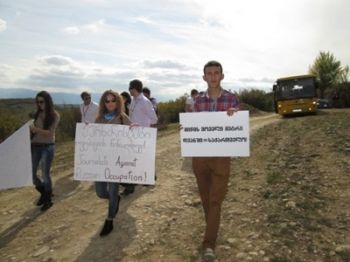 არა ოკუპაციას!
