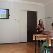 გაცვლითი პროგრამების პრეზენტაცია ალმა მატერში