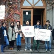 „არა საყდრისის განადგურებას, დაიცავით ძეგლები!“
