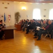 პროფესიულ განათლებაში განხორციელებული და დაგეგმილი სიახლეების პრეზენტაცია განათლების სამინისტროში 