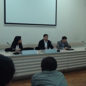 საკონსტიტუციო სასამართლოს თავმჯდომარე სტუდენტებს შეხვდა