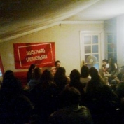 ახალგაზრდების შეხვედრა ჟურნალისტ შოთა გაგარინთან