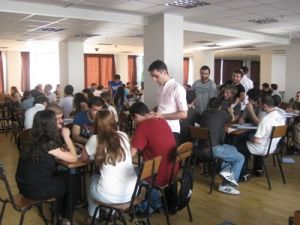 საქართველოს უნივერსიტეტში  ინტელექტუალური თამაში ,,რა? სად? როდის?’’ ჩატარდა